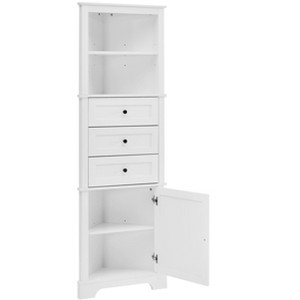NicBex 68.9 Inch Corner Storage Cabinet,Tall Bathroom Storage Cabinet with 3 Drawers and Doors for Living Room,Office - 1 of 4