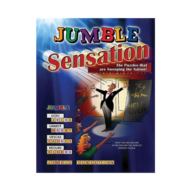 Jumble(r) Sensation - (Jumbles(r)) by  Tribune Media Services (Paperback), 1 of 2