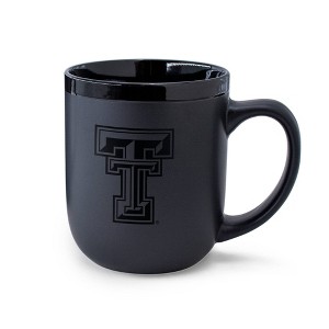 NCAA Texas Tech Red Raiders 12oz Ceramic Coffee Mug - Black: BPA-Free Drinkware - 1 of 3