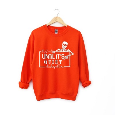 Simply Sage Market Women's Graphic Sweatshirt Wait Until It's Quiet