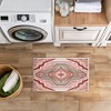 Stupell Industries Terracotta Dreams Pink Boho Printed Plush Bath Mat And Bath Rug, Design By Corinne Lent, 18"X30" - 4 of 4