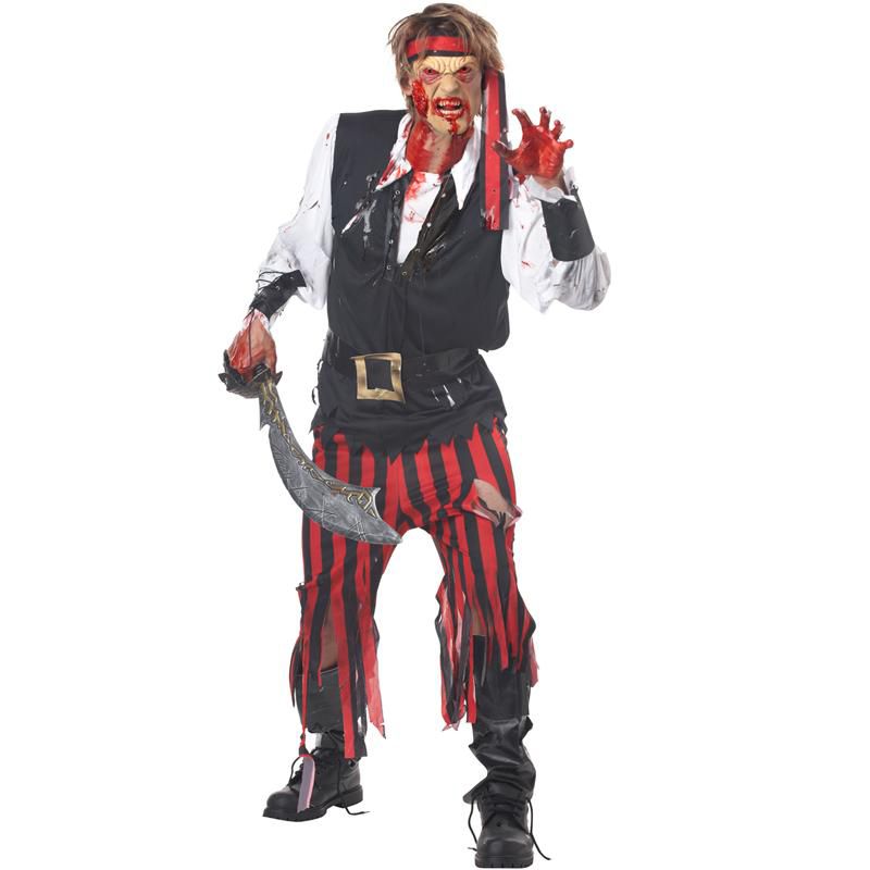 California Costumes Cutthroat Pirate Men's Costume, 2 of 3