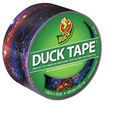 Duck 1.88 In. W X 10 Yd L Multicolored Galaxy Duct Tape : Target