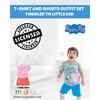 Peppa Pig T-Shirt and Mesh Shorts Outfit Set Little Kid  - image 2 of 4