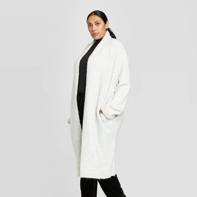 women's plus size duster coat