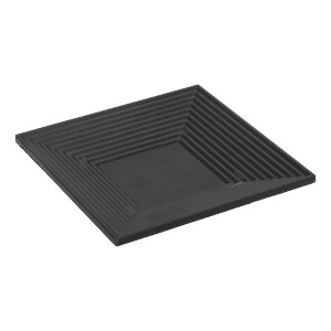 Unique Bargains Trapezoid Soap Holder 3.54"x3.54"x0.51" 1 Pc - 1 of 4