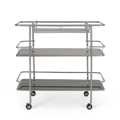 Modern Stainless Kitchen Shelves