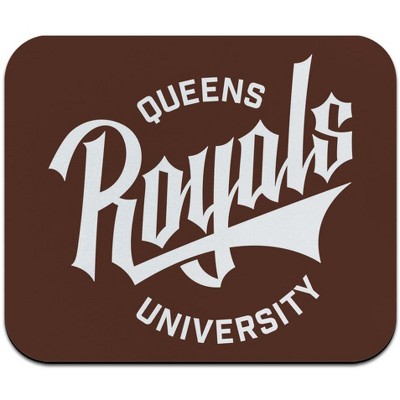 Queens University of Charlotte Primary Logo Low Profile Thin Mouse Pad