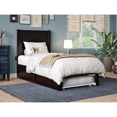 AFI Furnishings NoHo Platform Bed T with T Trundle ES