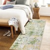 Machine Washable Area Rug Low Pile Non Slip Modern Abstract Rug Foldable Stain Resistant Carpet for Living Room Bedroom Indoor Ultra Thin Mat - 4 of 4