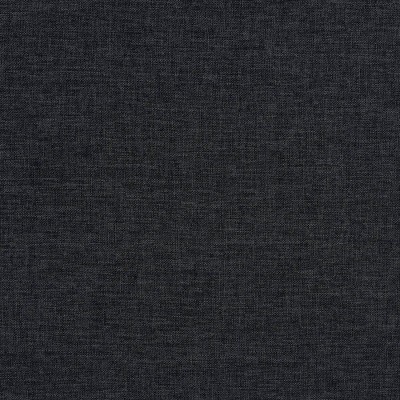 Charcoal Fabric Upholstered Full Daybed with Dark Brown Wood Frame