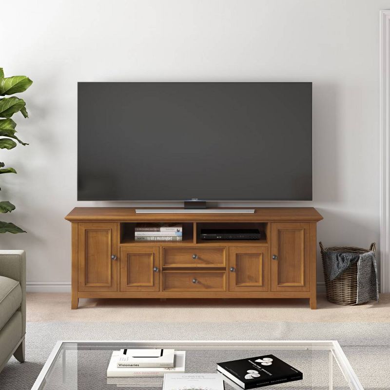 Halifax Wide TV Stand for TVs up to 80" - WyndenHall, 3 of 9