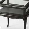 HomeRoots 25" Black Glass End Table - 4 of 4