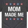 Boys' - Instant Message - Matching 4Th Shirts Mom Made Me Short Sleeve Graphic T-Shirt - 2 of 4
