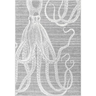 Nuloom Thomas Paul Power loomed Octopus Indoor Area Rug