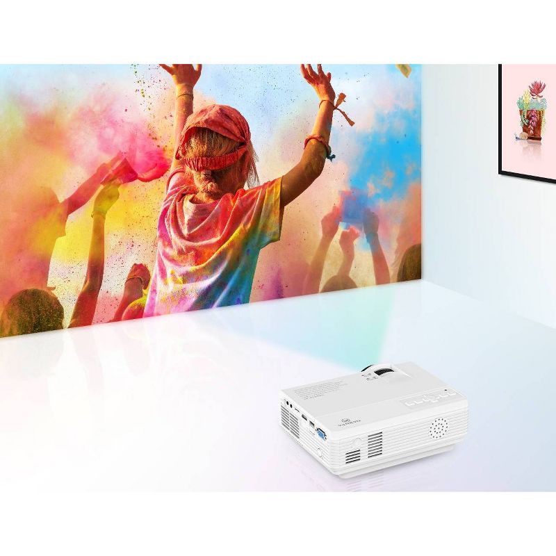 Vankyo Leisure C3 480p Mini Projector &#8211; White, 5 of 16