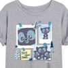 Women's - Disney - Harris, Hubbert & Hamish Oversized Graphic T-Shirt - 2 of 4