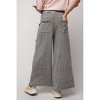Women's More Than Enough Mineral Wash Pants - Easel - 2 of 3