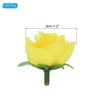 Unique Bargains Mini Silk Fabric Plastic Durable Reusable Artificial Flowers 50 Pcs - 2 of 4