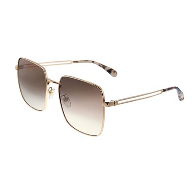 Givenchy GV 7148/F/S DDB Womens Square Sunglasses Gold 59mm