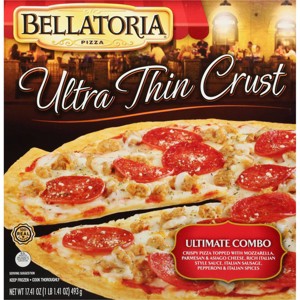 Bellatoria Ultra Thin Crust Ultimate Combo Frozen Pizza - 17.41oz - 1 of 4