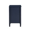 GDFStudio Hiroshi Mid-Century Modern 17" Wooden Nightstand with 2 Drawers and 1 Open Shelf - 4 of 4