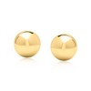 Ross-Simons Italian 11.5mm 10kt Yellow Gold Flat Ball Stud Earrings - 3 of 4