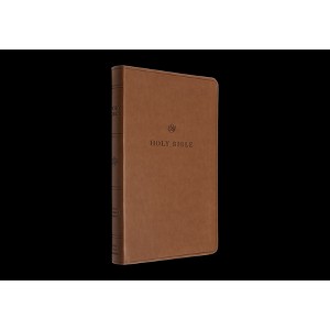 ESV Value Thinline Bible (Trutone, English Saddle) - (Leather Bound) - 1 of 1