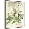 23" x 28" Magnolia de Printemps by Sue Schlabach Framed Canvas Wall Art Print - Amanti Art: Modern Style, Lithograph Medium, Polystyrene Frame - 2 of 4