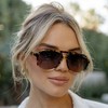 WMP Eyewear Chic Retro Oversized Polarized Sunglasses - 3 of 4