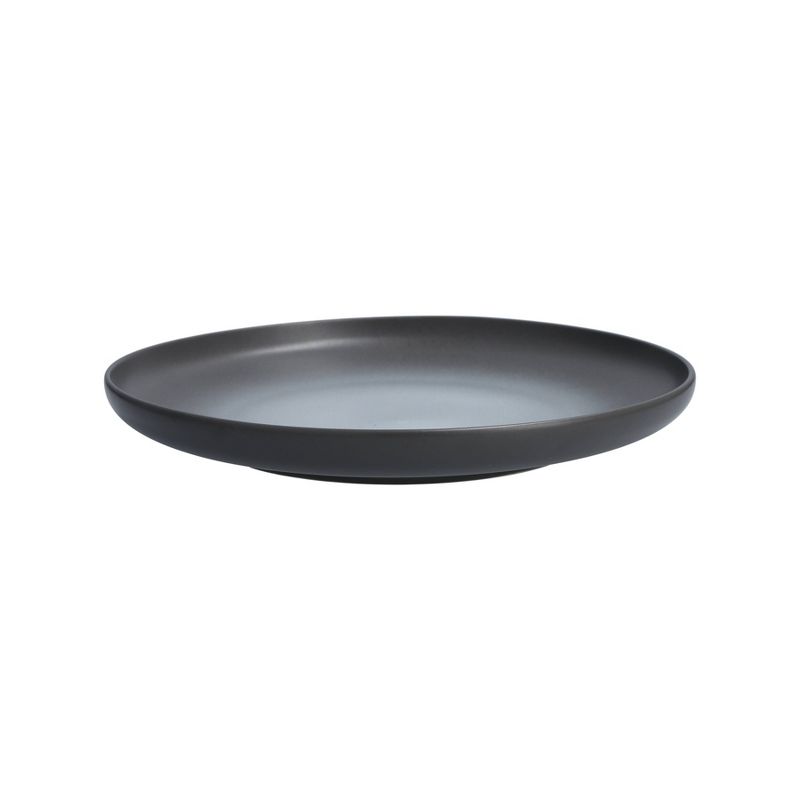 Fortessa Tableware Solutions 16pc Ceramic Dinnerware Set Charcoal Gray, 4 of 15