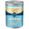 Blue Buffalo Freedom Grain Free Wet Dog Food Chicken Recipe Puppy - 12.5oz/12ct Pack - 2 of 4