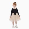 PATPAT Family Matching Outfits off-shoulder Skirt and hoodie Mommy and Me Dresses Yellow Couple Sets Long Sleeve - 2 of 4