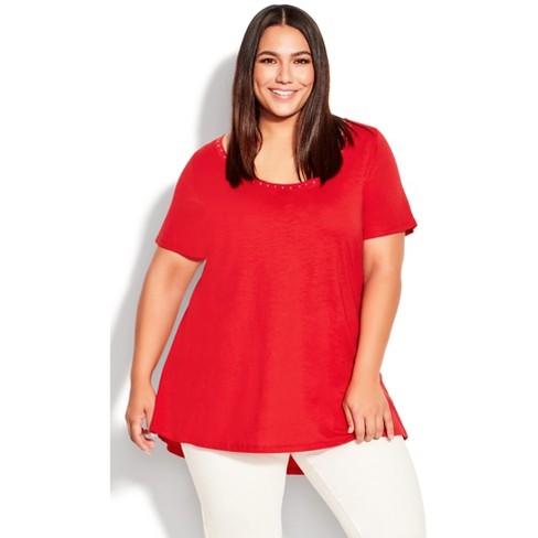 swing plus size tops