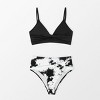 Women's Twisted High-Waist Bikini Sets Swimsuit - Cupshe - 3 of 4