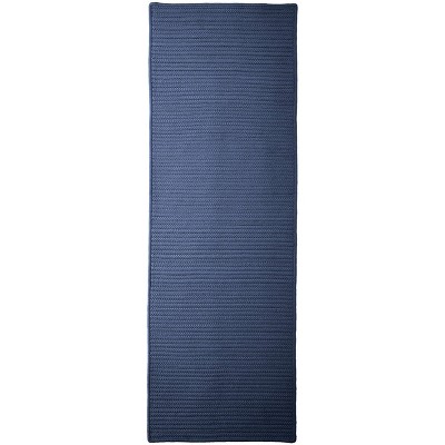 Colonial Mills Simply Home Solid Runner - Navy 2'x7'