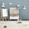 Toy Shelf Organizer for Kids, Modern Open Storage Display Cabinet Children Bookshelf Toy Storage Cabinet Organizer for Living Room Kids Room - 4 of 4