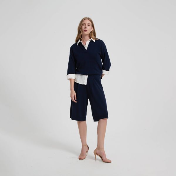 Women's Relaxed Polo Sweater - A New Day™