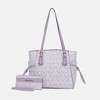 MKF Collection Pauline Tote Women’s Vegan Leather Bag with Matching Wallet  for Everyday Use by Mia K - 2 of 4