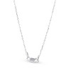 Pompeii3 Certified 3.00Ct Diamond Pendant 14k White Gold Lab Created Necklace - 3 of 4