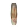 Decorative Floor Vase Boho Glam Design Glass and Iron Tall Modern Accent for Home Office Living Room Bedroom Shelf Display - 2 of 4