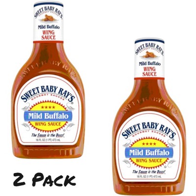 ( 2 Pack ) Sweet Baby Ray's Mild Buffalo Wing Sauce 16 oz