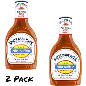 ( 2 Pack ) Sweet Baby Ray's Mild Buffalo Wing Sauce 16 oz - 1 of 1