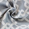 Dainty Home Interlock 100% Blackout Thermal Insulated Grommet Single Curtain Panel - 4 of 4