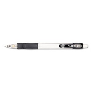 Pilot G-2 Mechanical Pencil 0.5mm Clear w/Black Accents Dozen 51014 - 1 of 4