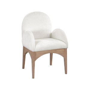 Meridian Furniture,Waldorf Chenille Fabric Dining Chair - 1 of 4