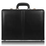 McKlein Harper Leather Expandable Attache Briefcase