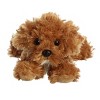 Aurora Small Chai Cockapoo Mini Flopsie Adorable Stuffed Animal Brown 8" - 2 of 4
