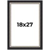 PosterPalooza | Embellished Black Picture Frame - UV Acrylic, Foam Board Backing, Hanging Hardware - 2 of 4