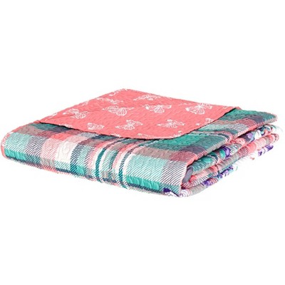 The Lakeside Collection Spring Truck Quilt Ensemble - Full/Queen Quilt